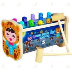Pounding Bench Game Hammering
