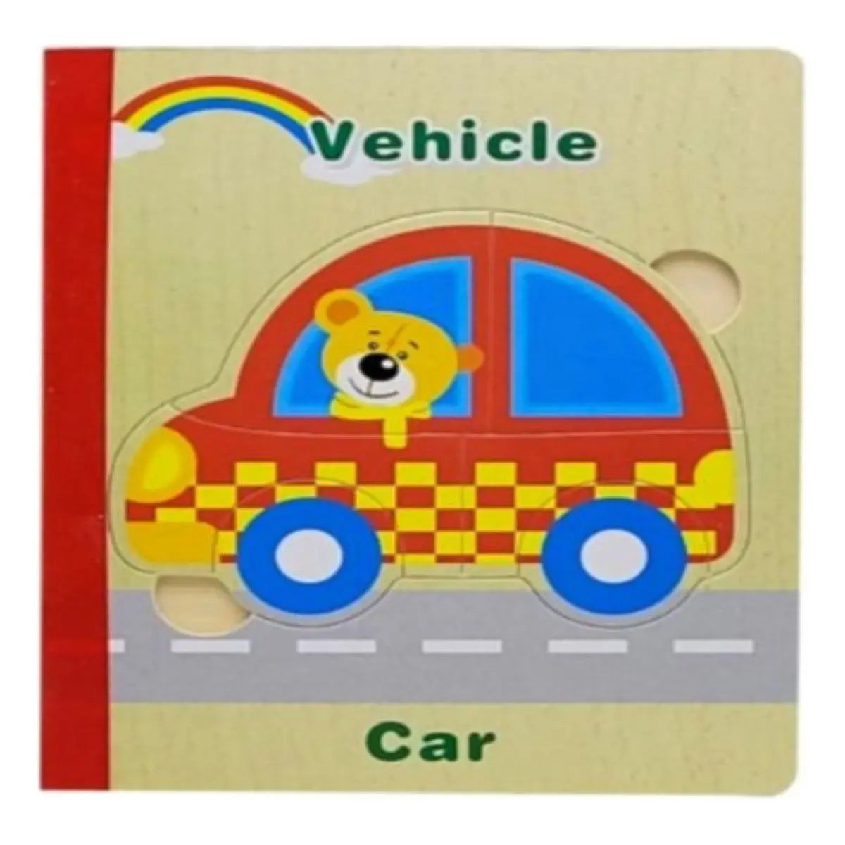 Wooden Puzzle Book for Kids(6 puzzle book)