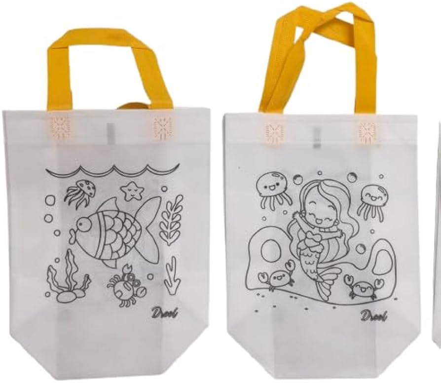 DIY Coloring Bag