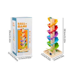 Wooden Ball Game Marble Slider