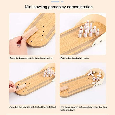 Miniature Bowling Ball Game