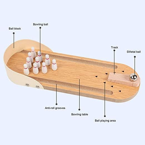 Miniature Bowling Ball Game