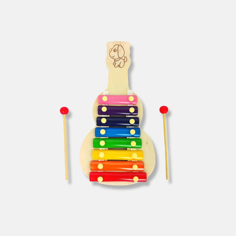 Colorful 8 Different Tones Hand Knock Xylophone|big{32cm)