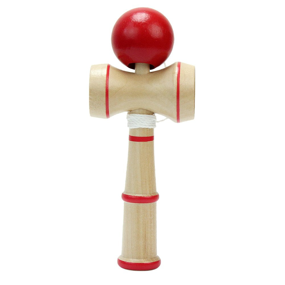 Cup and ball game 1pc Kid Traditional Wood Game Hand-eye Balance Skill Toy