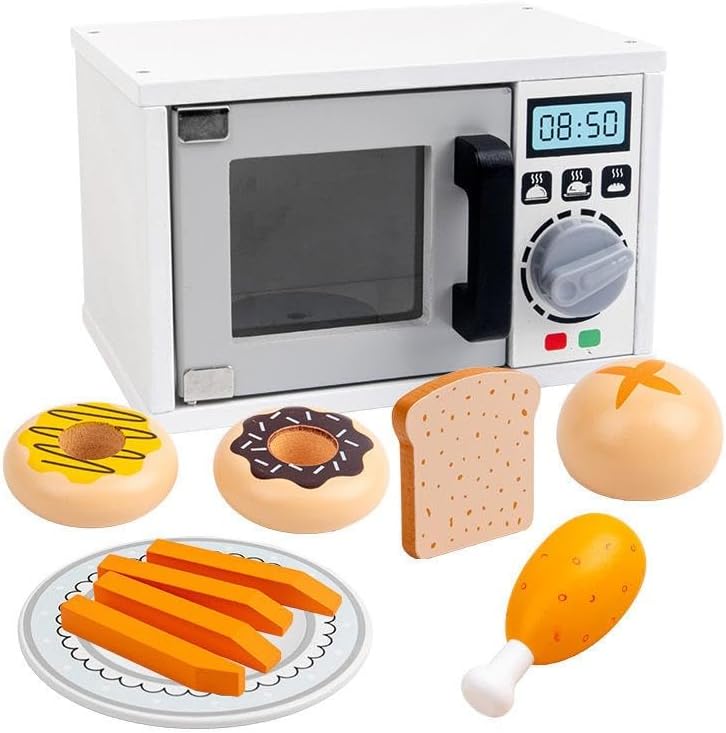 Wooden Toys Microwave Oven