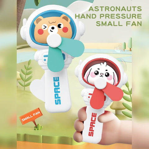 Hand Pressure Mini Fan Toy Astronaut Fan