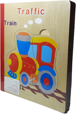 Wooden Puzzle Book for Kids(6 puzzle book)