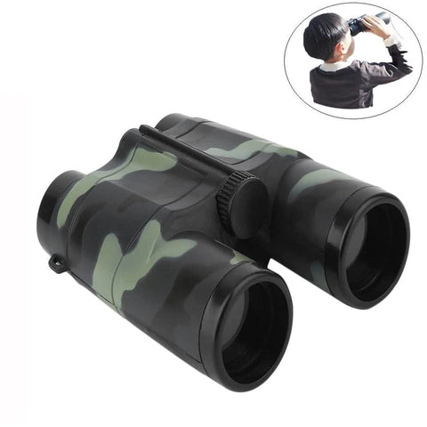 Compact and Portable Army Style Binoculars Toy for Kids