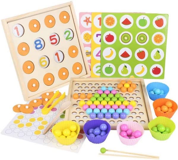 2 in 1 Beaded Memory Game