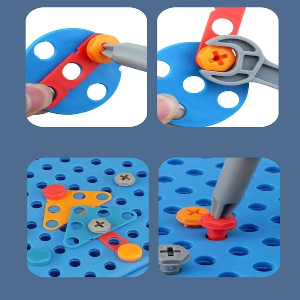 Creative Drill Puzzle Set-Best Stem Toy
