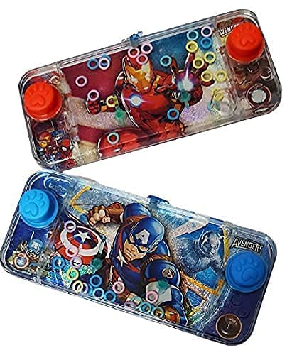 Pack of 1 Double Button Avengers/Hero Water Game Toy