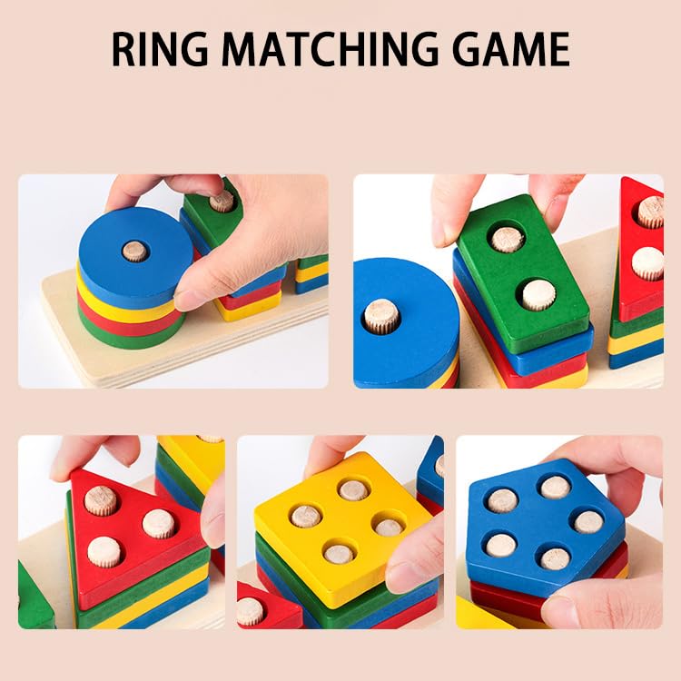 5 Shape Sorting & Stacking