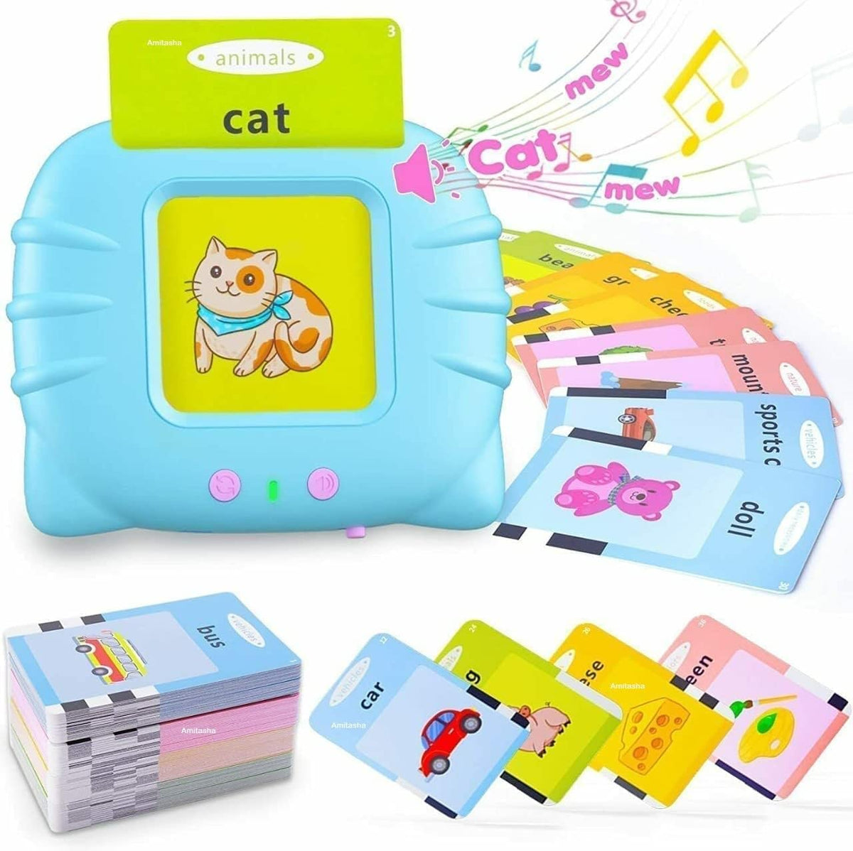 Talking Baby Flash Cards, Learning Resource Electronic Interactive Toys