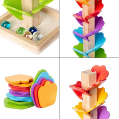 Wooden Ball Game Marble Slider