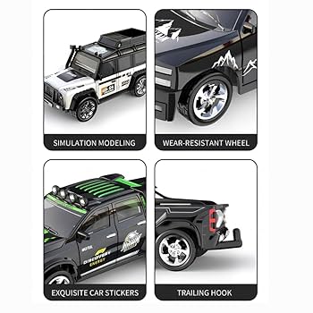 Mini Alloy off-road RC car