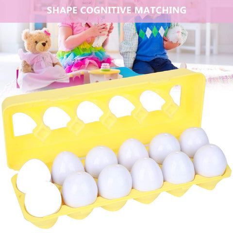 Recognition Game Durable Eggs Toy Set for kids