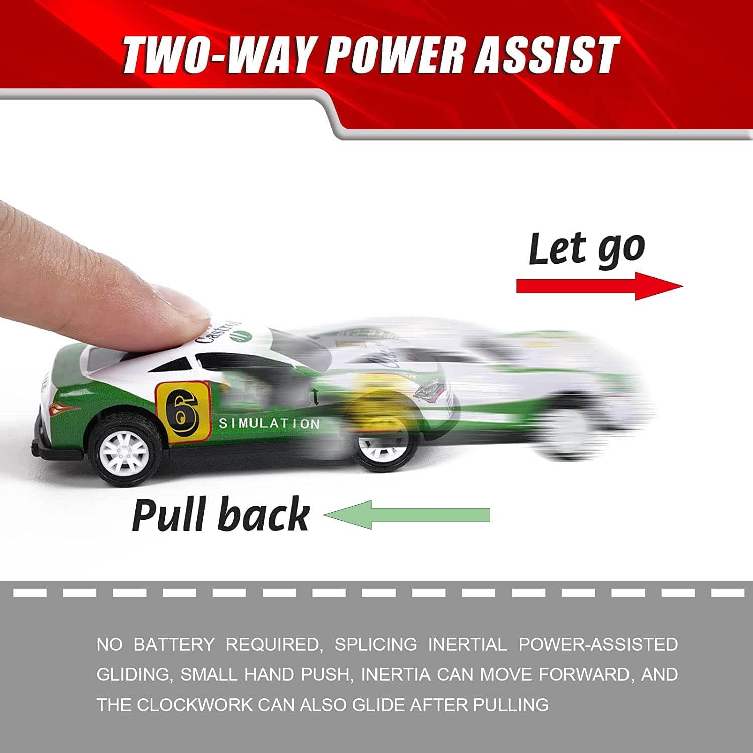 Mini Cars for Boy, Pull Back Cars 32Pcs