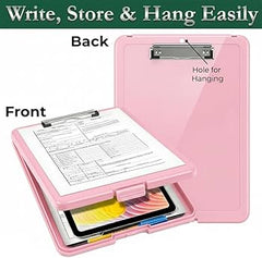 A4 Plastic Storage Clipboard