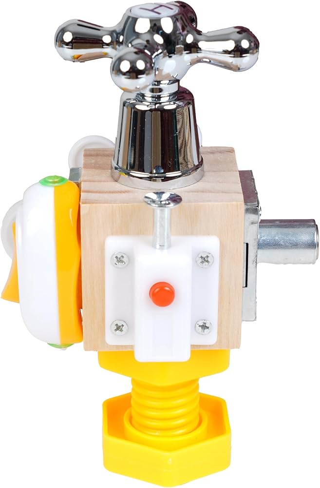 Montessori Wooden Busy Cube