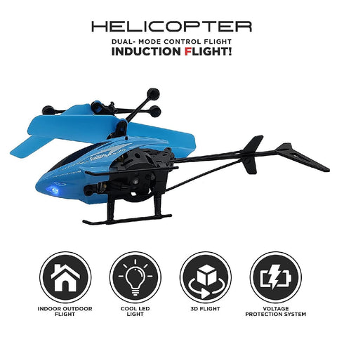 Exceed Helicopter Remote Control & Rechargeable Flying Unbreakable Helicopter Toys for Kids/Adults (Color: Multicolor)