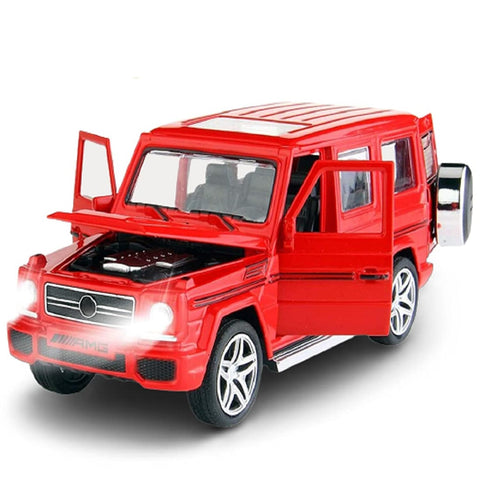 Vehicle Pull Back Die-Cast Car Model