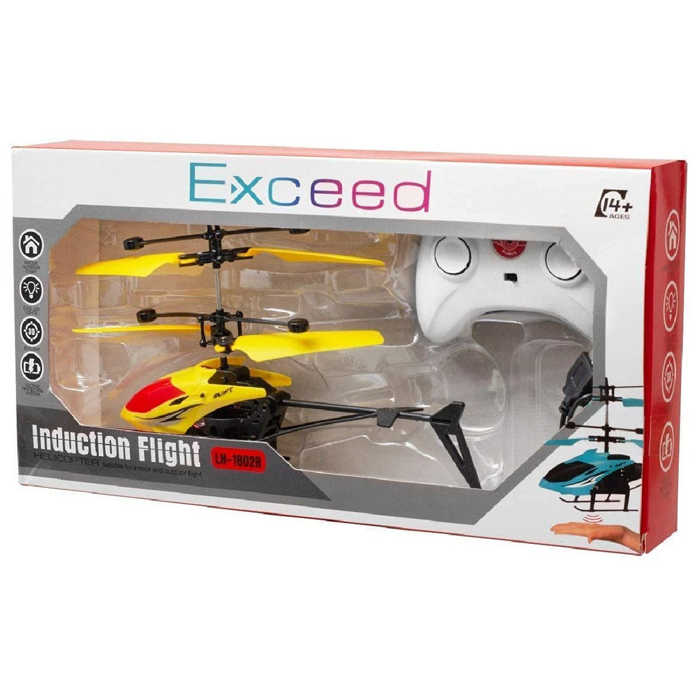 Get the Exceed Helicopter, a remote-controlled, rechargeable, and unbreakable toy. Perfect for kids and adults. Shop today!