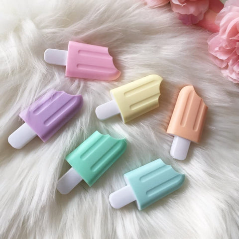 Popsicle Shape Highlighters | Set Of 6