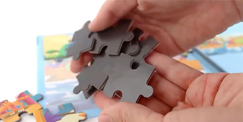 Wooden Leveled Puzzle