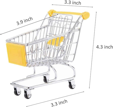 Mini Miniature Shopping Cart