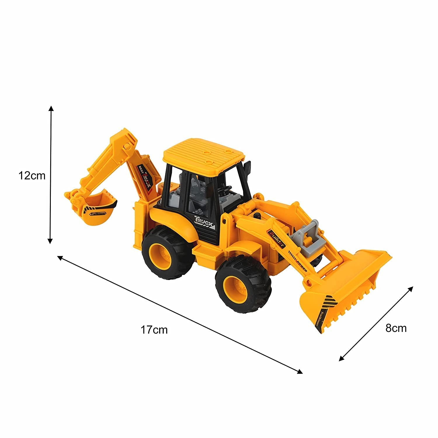 Construction Series Set of Construction Vehicles Friction Power Wheels