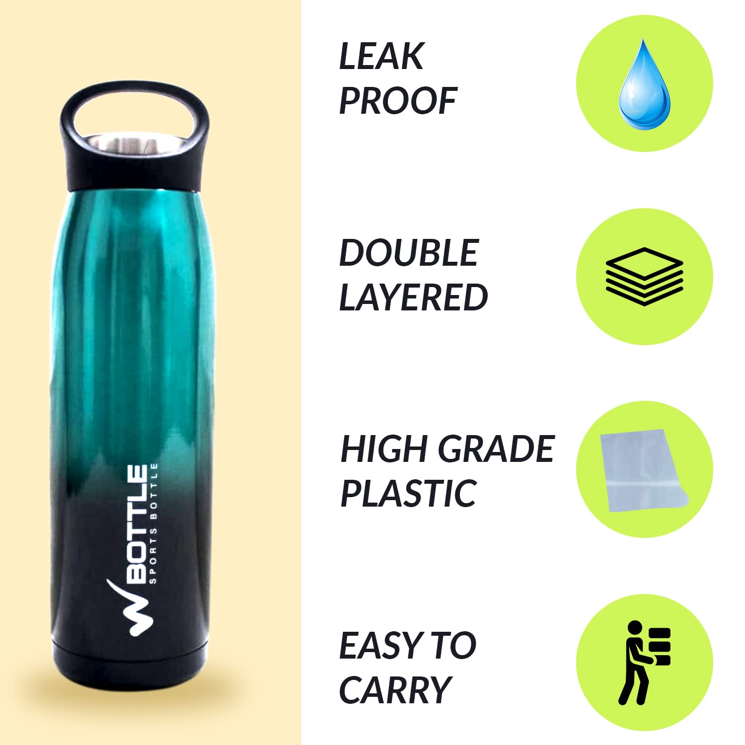 Stainless Steel Water Bottle – Hot and Cold Water Bottle (750 Ml Pack of 1)