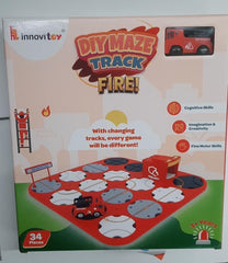 Olympia Games And Toys Innovitoy DIY Maze Track Fire!, 34 Pieces