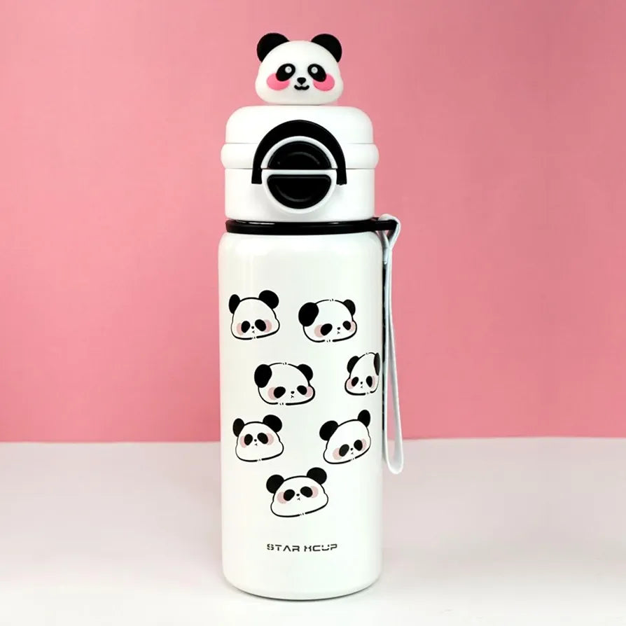 Cute Panda Sipper Bottle 550ml