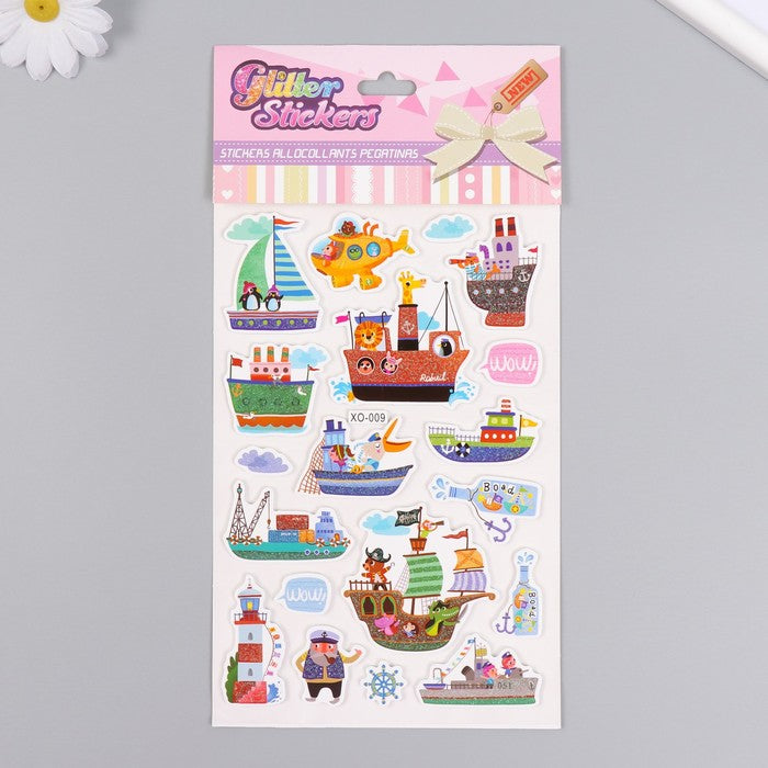 Glitter Sticker Set 🌈✨