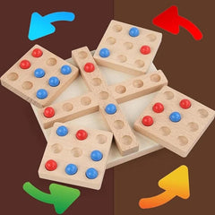 Wooden  Rotating Gobang Chess