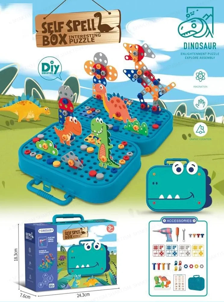 Creative Drill Puzzle Set-Best Stem Toy