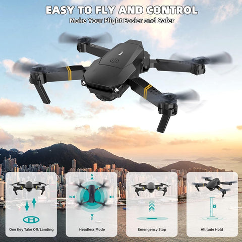 4K Drone with HQ WiFi Camera Remote Control for Kids