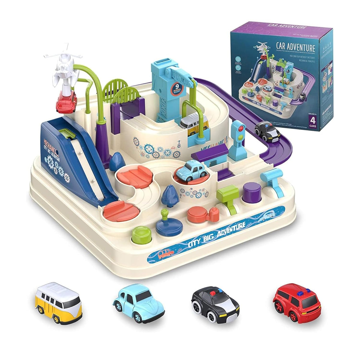 Car adventure toy | Montessori Early Educational Toys