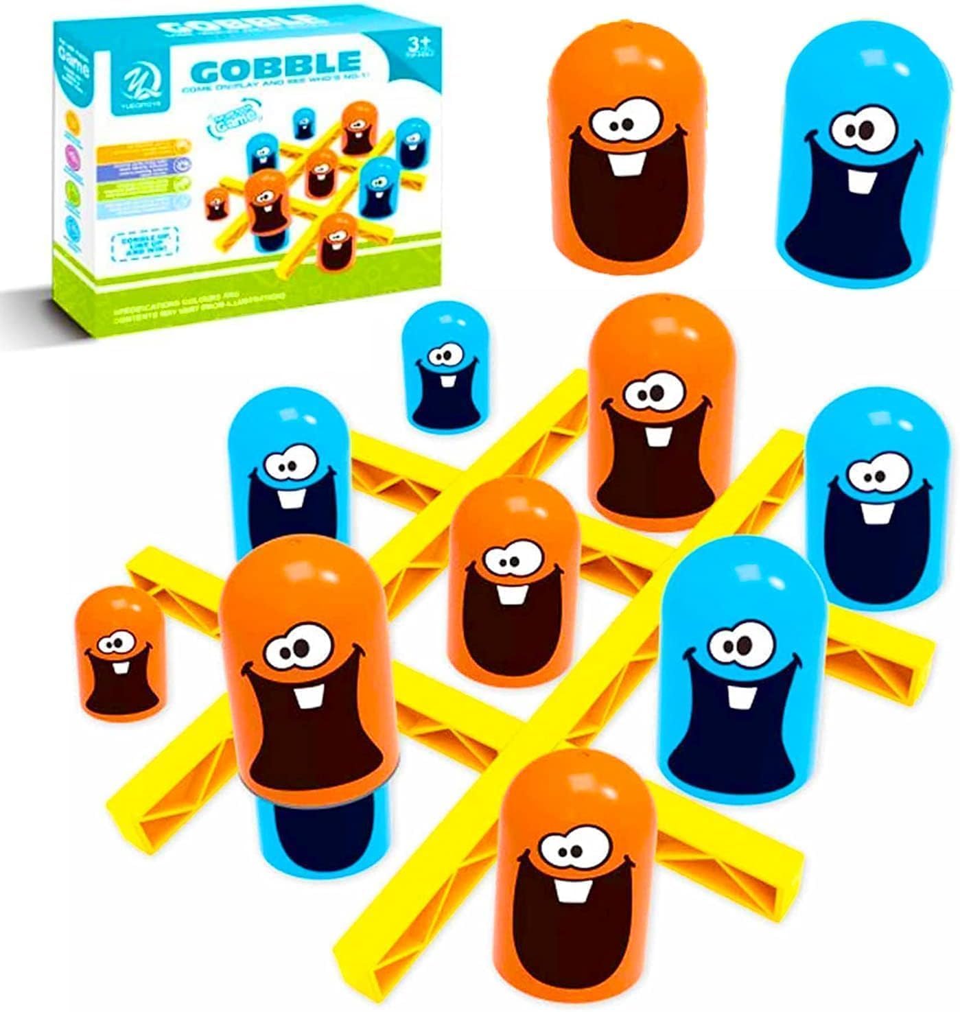 Tic-Tac-Toe Game, Gobble Game