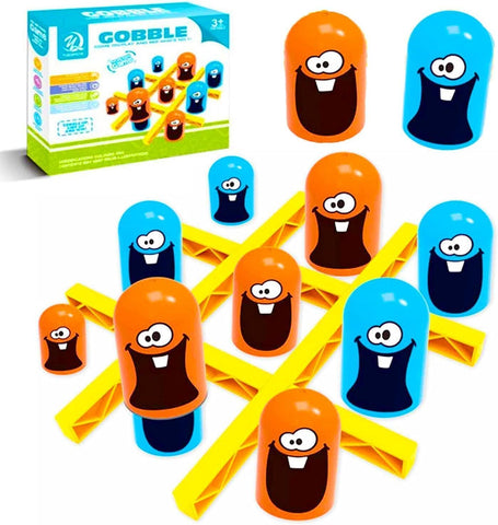Tic-Tac-Toe Game, Gobble Game