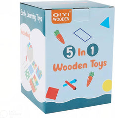 5 in 1 Wooden Toy Box