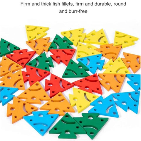 Direction Puzzle - Color, Direction Toys with Color Card Bottom Plate for Kids and Toddlers