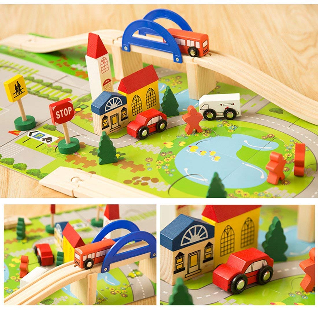 Wooden Rail Overpass