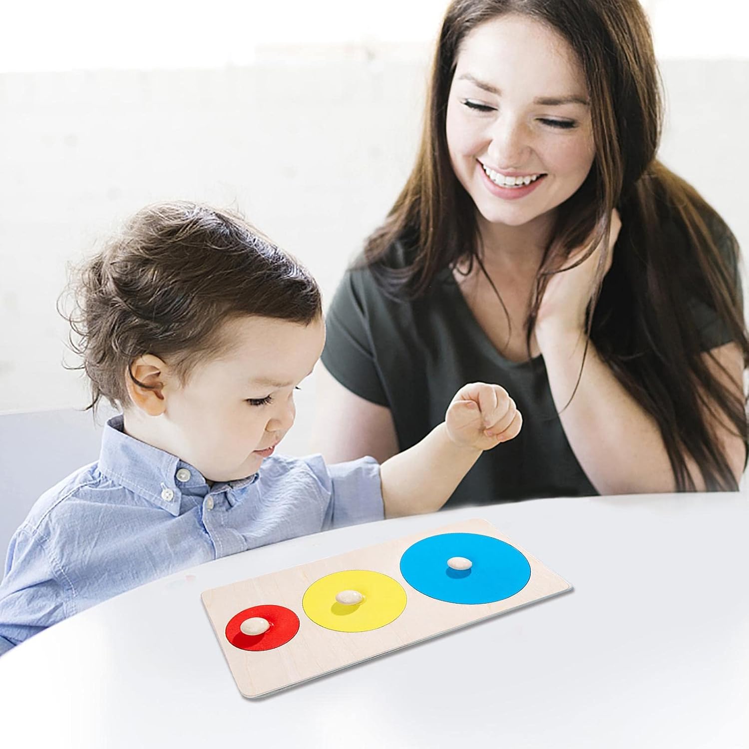 Montessori Multiple Geometric Shapes Puzzle