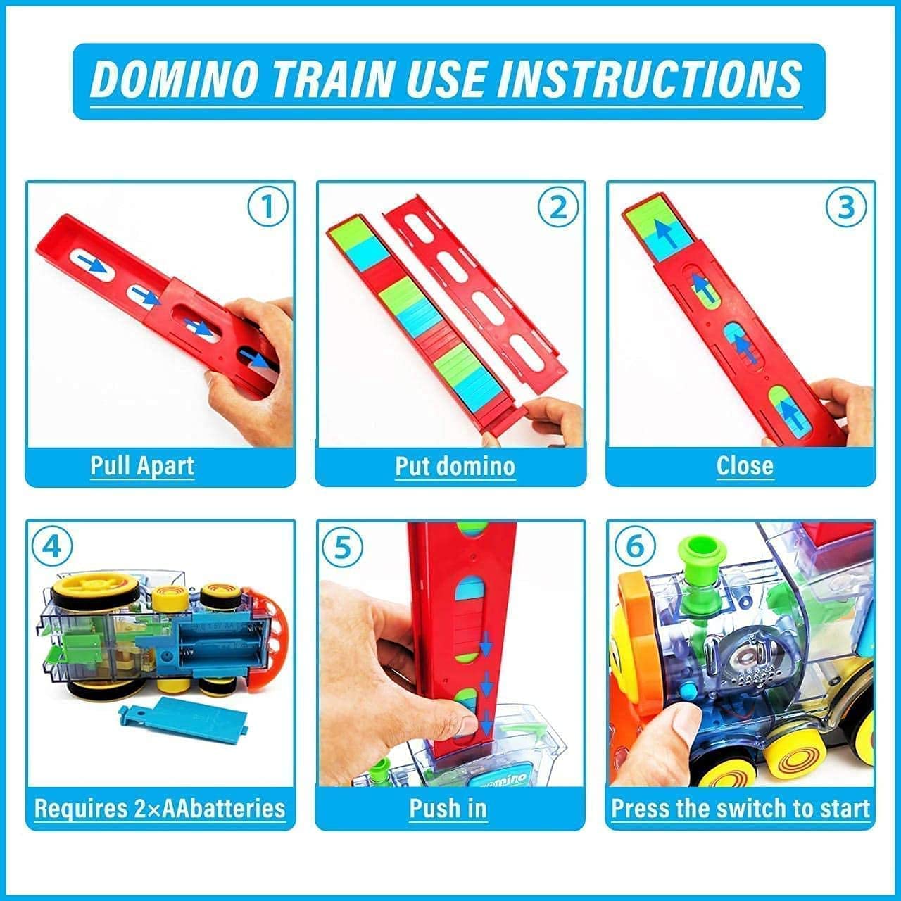 Domino Funny Train