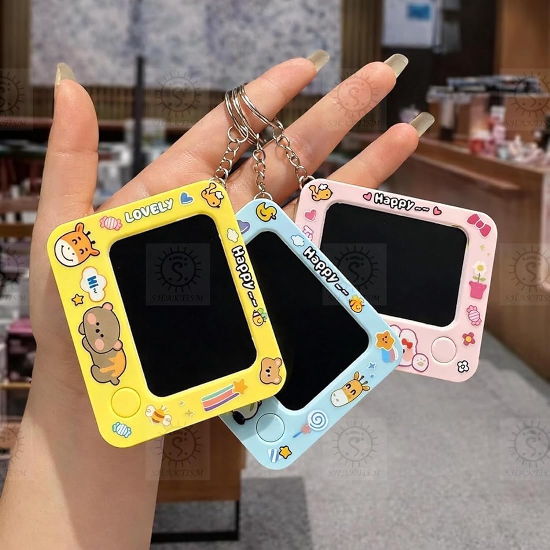 Mini LCD Writing Tablet Keychains