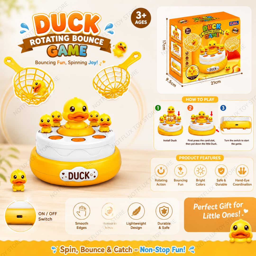 Bouncing Duck Catching Game 🦆🦆