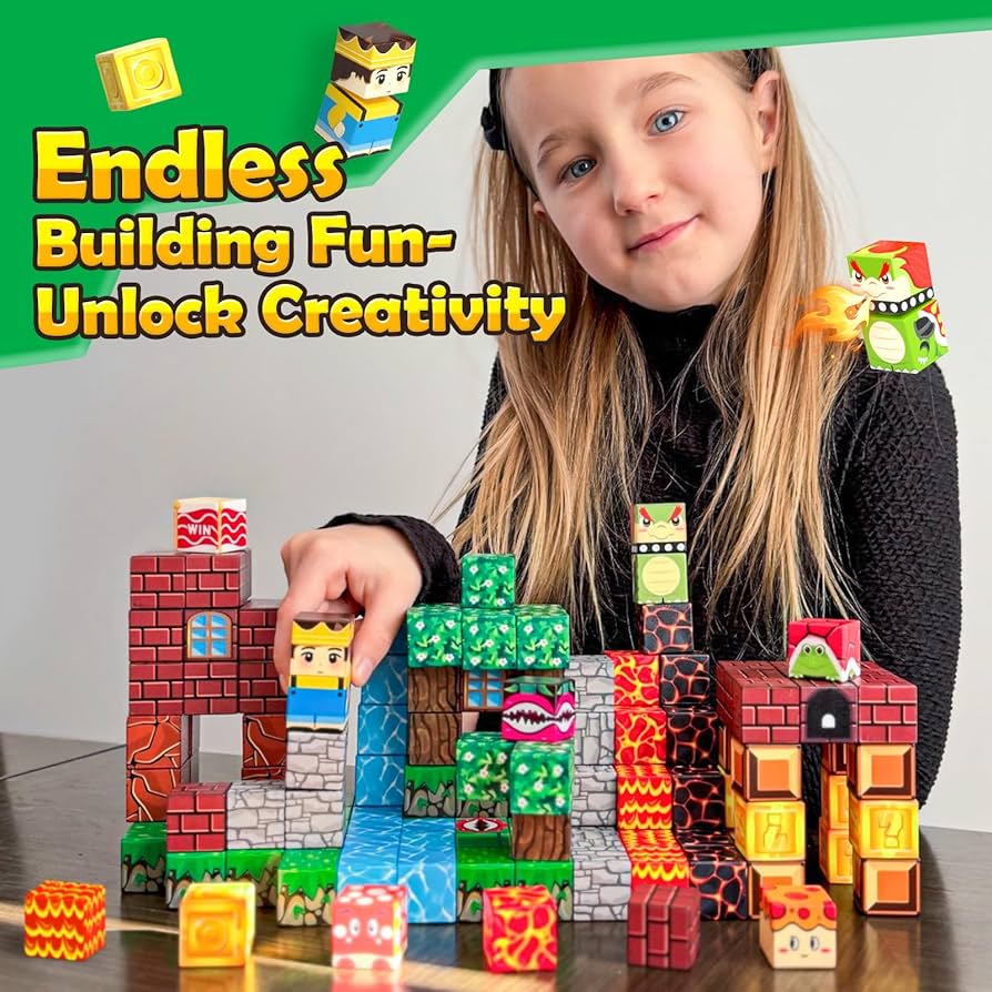 Minecraft Magnetic Blocks 42pcs