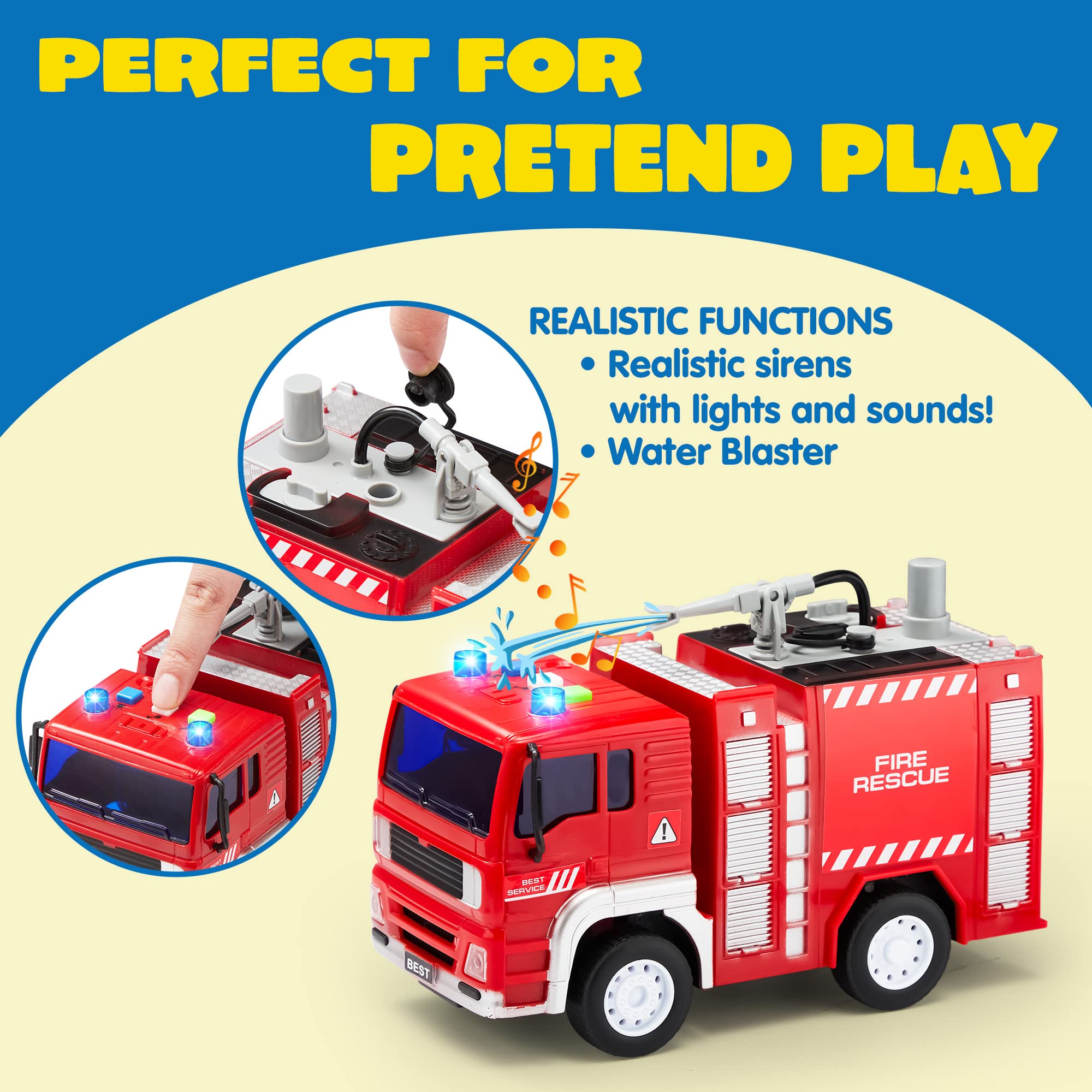 Rescue Fire Truck 🚚