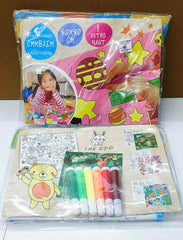 Reusable washable coloring mat for your kids 80 x 80cm